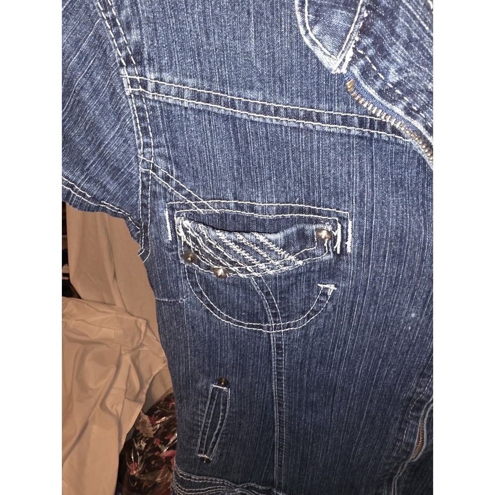 Street Blues Stretch Coveralls. Size 13/14. Few Buttons Missing But Can Be...‎ - Picture 7 of 13